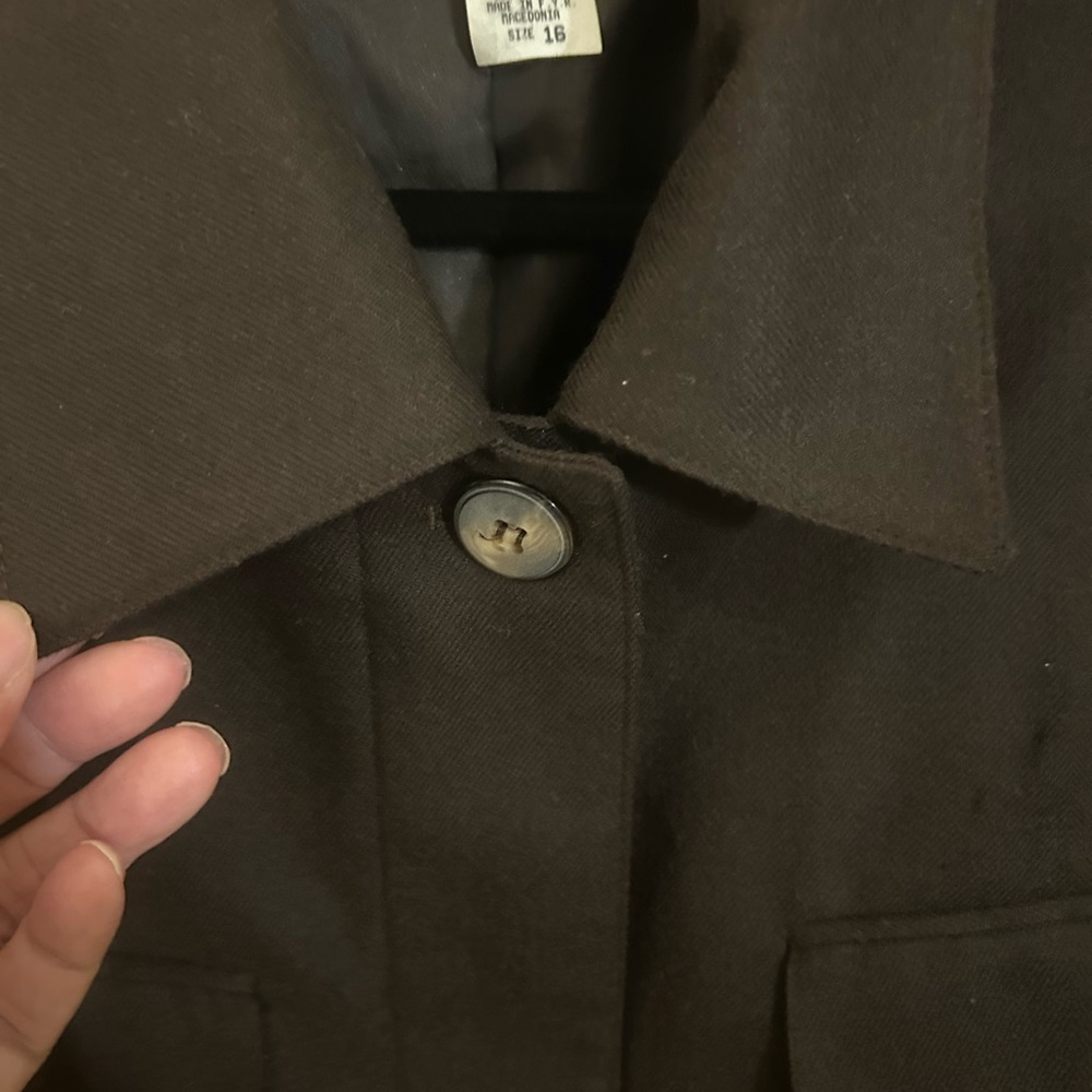 Parisian Signature Women's Brown Jacket with Zippers - Picture 6 of 8